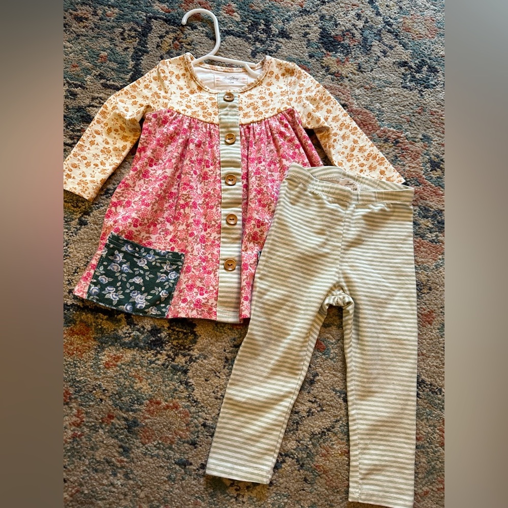 SweetHoney tunic and pant set 12 months